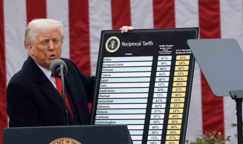 Tarifaço de Trump arrebenta discurso liberal bolsonarista