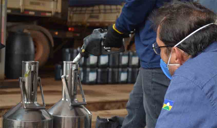 Ipem realiza fiscalização em bombas de combustíveis no município 