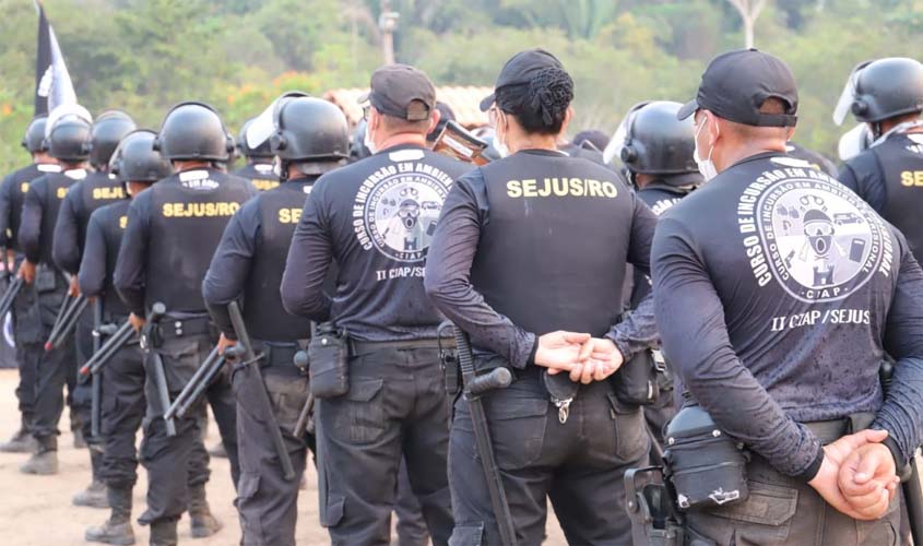 Policiais Penais de Rondônia participam da Força-Tarefa de Intervenção Penitenciária em Brasília