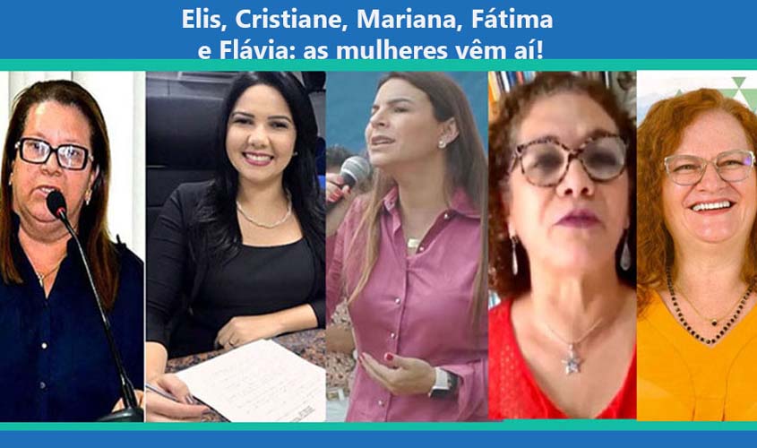 CINCO MULHERES E NOVE HOMENS NA LISTA DAS POSSÍVEIS CONCORRENTES À PREFEITURA DA CAPITAL, NO ANO QUE VEM, MAS VEM MAIS GENTE PO AÍ!