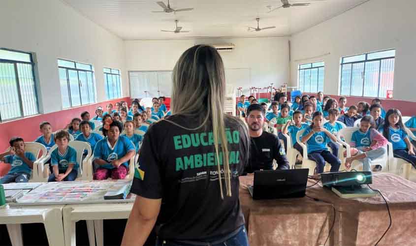 Ações de educação ambiental para combate e prevenção às queimadas são ampliadas pelo governo de RO
