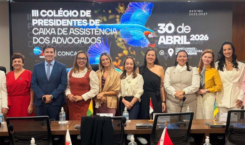 OAB RO participa do Colégio de Presidentes no MS