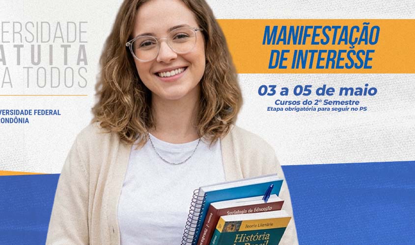 Aberta inscrição de interesse para cursos do 2º semestre