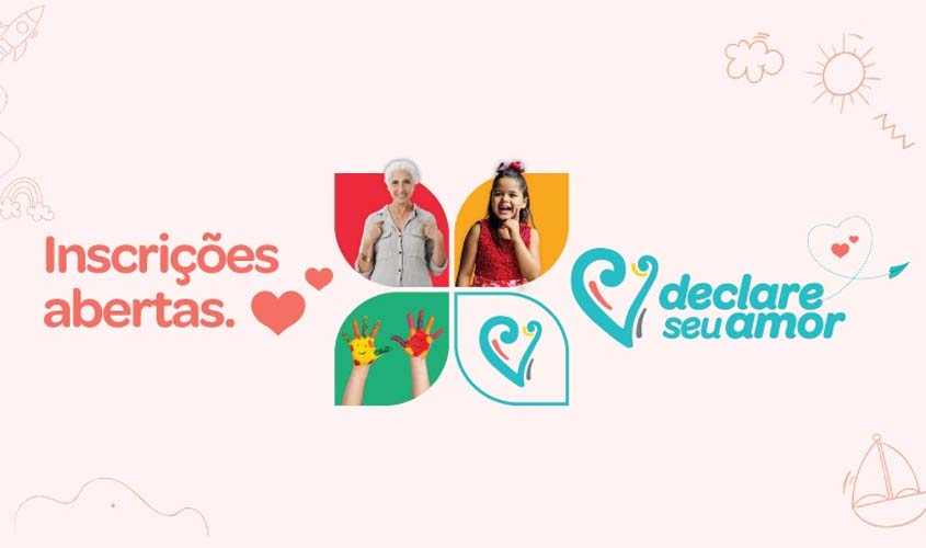 Projeto Declare Seu Amor abre inscrições para reconhecimento