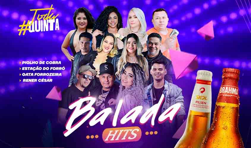 Vai ter 'Balada Hits', 'Resenha Sertaneja' e 'Retro Hits' no O Monarka 