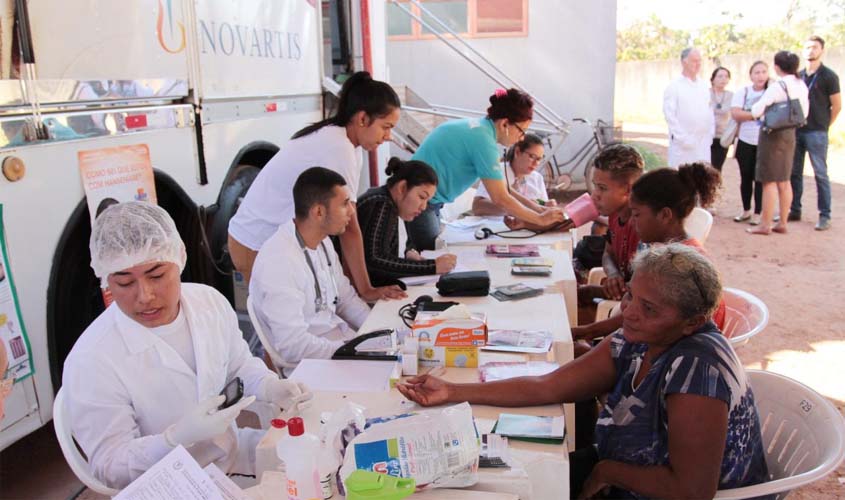 Carreta da Saúde leva informações e atendimento médico para combater a Hanseníase aos municípios de Rondônia