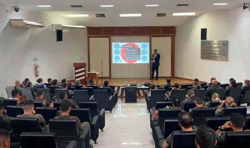 Proteção de dados pessoais é tema de palestra do MPRO na base aérea militar de Porto Velho