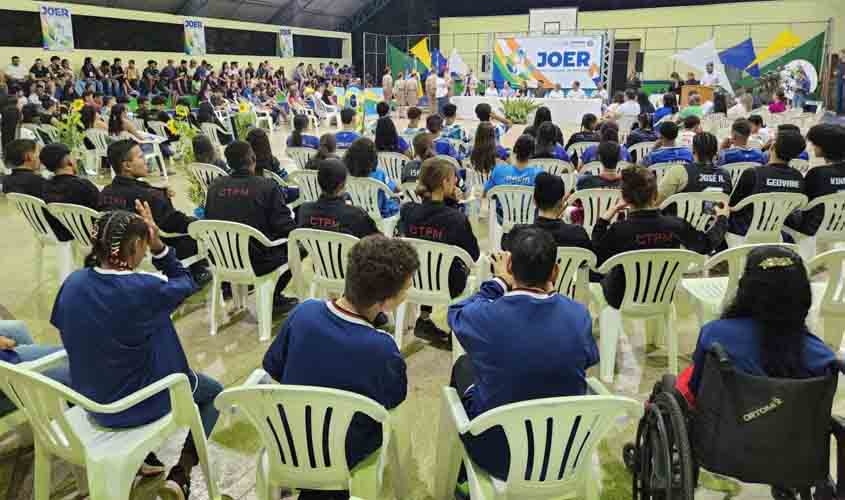 Jogos Escolares de Rondônia fase regional Norte reúne atletas