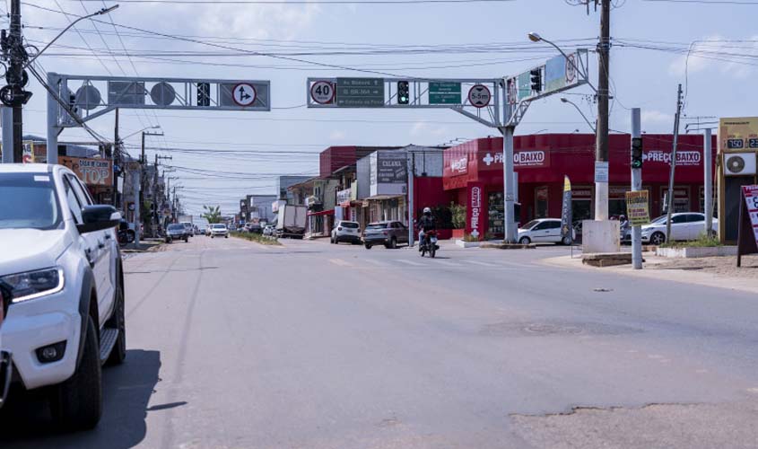 Semtran vai mudar sentido em trecho da avenida Calama, no horário de pico, a partir do dia 18