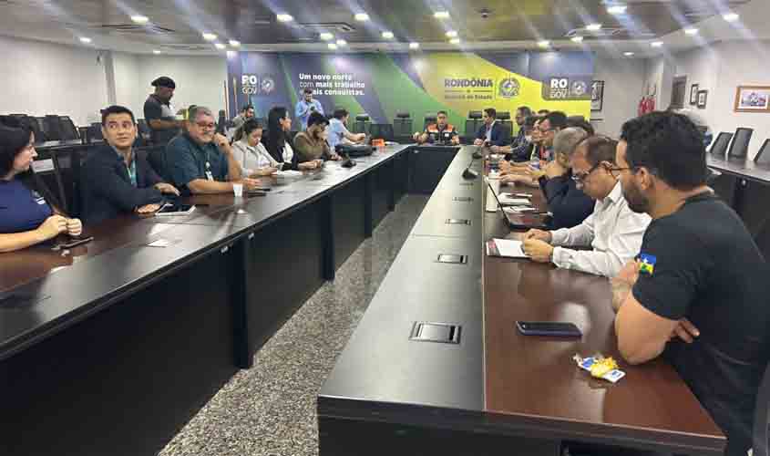 Reunião do Comitê de Crise Hídrica em Rondônia: mobilização conjunta para enfrentar a seca e seus impactos