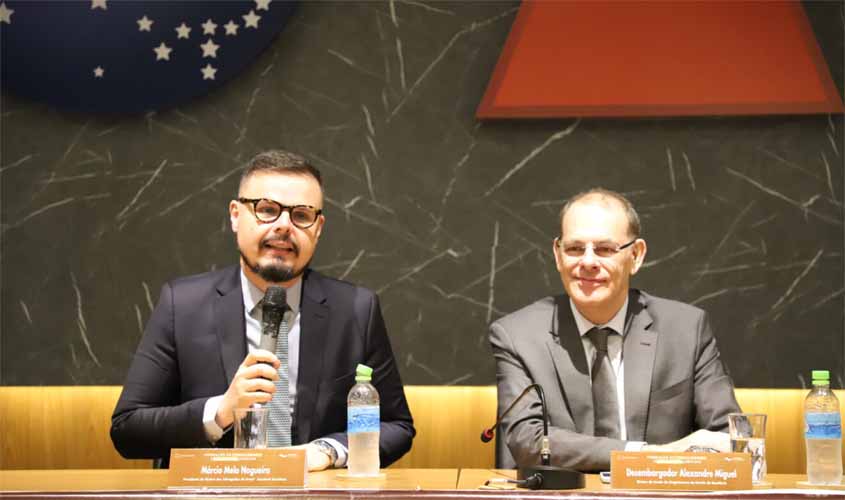 Presidente da OAB-RO participa da aula inaugural da segunda turma de Formação de Conciliadores e Mediadores Judiciais