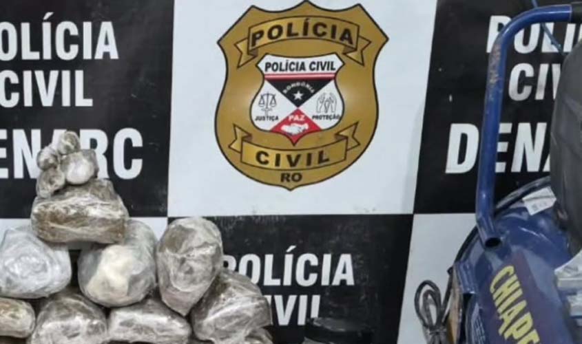 Polícia Civil prende quatro por tráfico em Porto Velho
