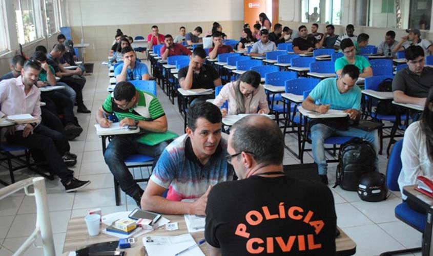Polícia Civil inicia matrículas de candidatos remanescentes para segunda academia