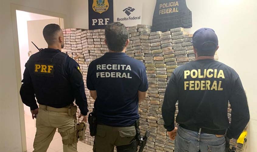 Quase uma tonelada de cocaína é apreendida na Grande Curitiba