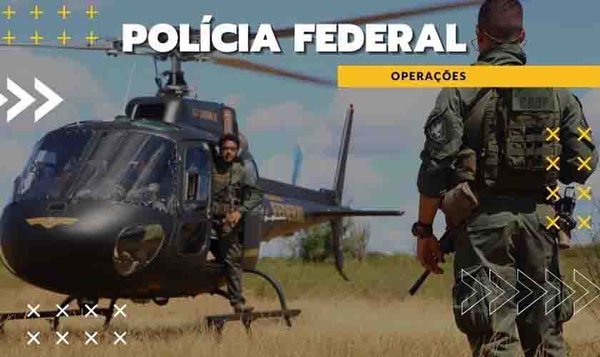 PF deflagra operação para reprimir tráfico de armas e drogas