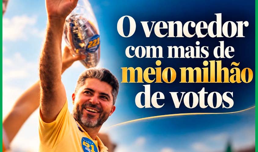 HABEMUS GOVERNADOR: É MARCOS ROGÉRIO, O ELEITO COM MAIS DE MEIO MILHÃO DE VOTOS