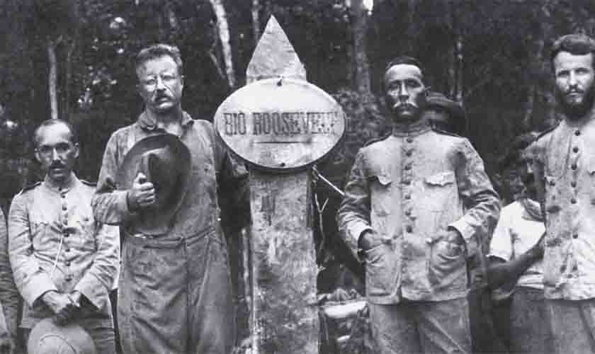 Theodore Roosevelt e Marechal Rondon em um perigoso encontro com a Amazônia