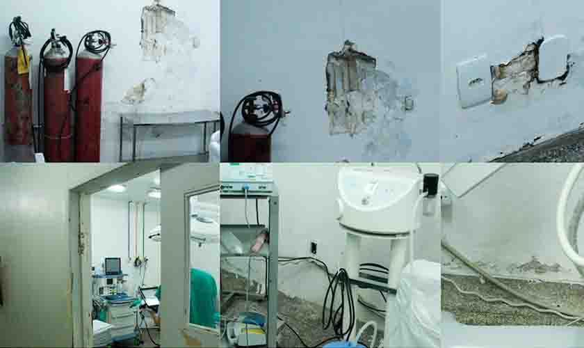 Fiscalização do Cremero no Hospital João Paulo II constata situação precária dos centros cirúrgicos