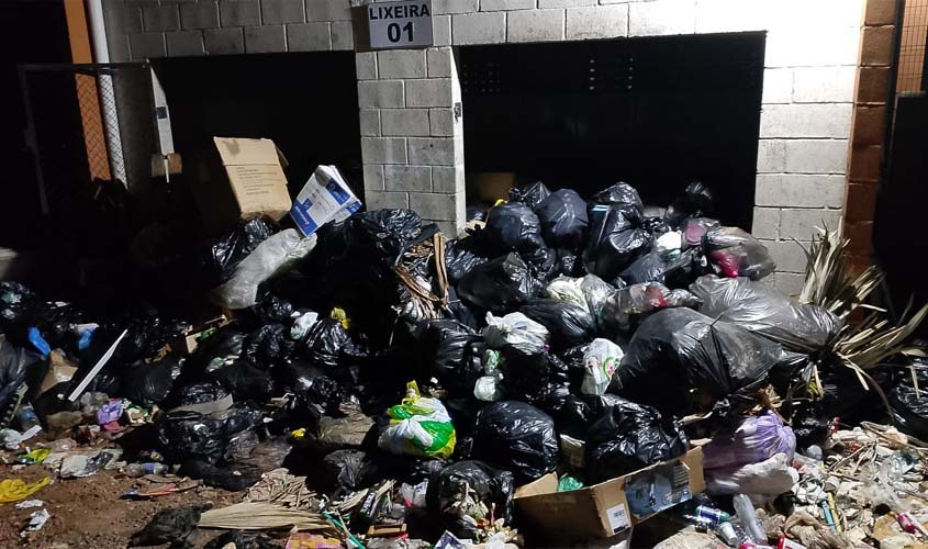 EcoPVH falha na coleta de lixo e moradores denunciam descaso