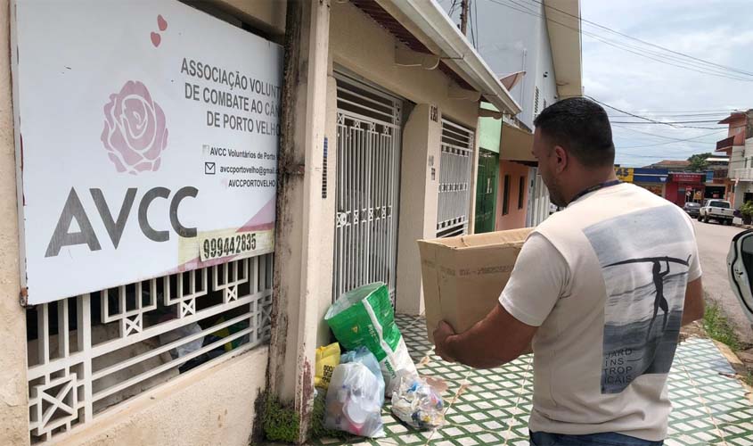 Prefeitura de Porto Velho apoia campanha contra o câncer