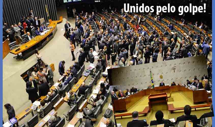 Os que limpam os pés na constituição: hoje são eles contra o Brasil , mas amanhã o Brasil será contra eles...