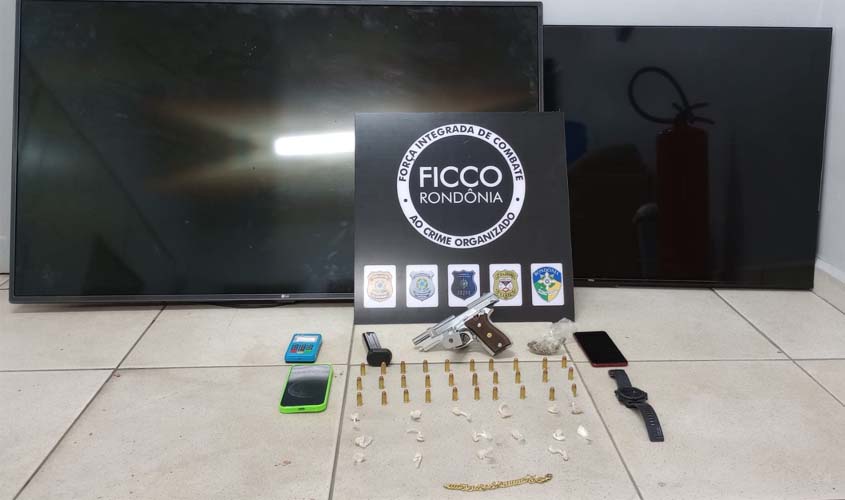 FICCO/RO realiza prisão de integrante de Organização Criminosa 