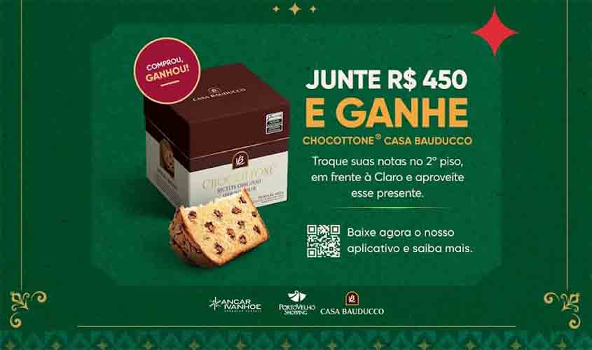 Porto Velho Shopping lança sua campanha de natal com Chocottone da Casa Bauducco