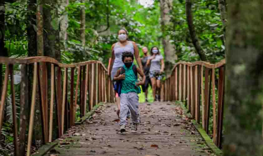 Parque Natural de Porto Velho recebeu mais de 33 mil visitantes em 2021