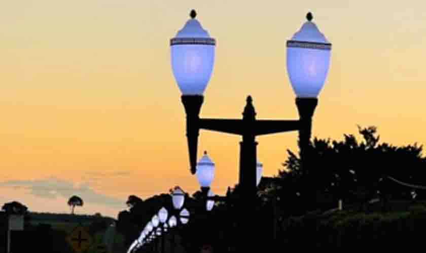 Obra de iluminação pública é entregue ao distrito de Jardinópolis