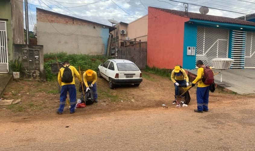 Prefeitura segue com cronograma de limpeza na cidade