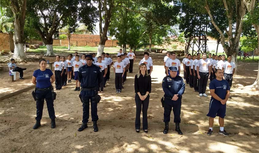  MP acompanha atividades do projeto Polícia Militar Mirim