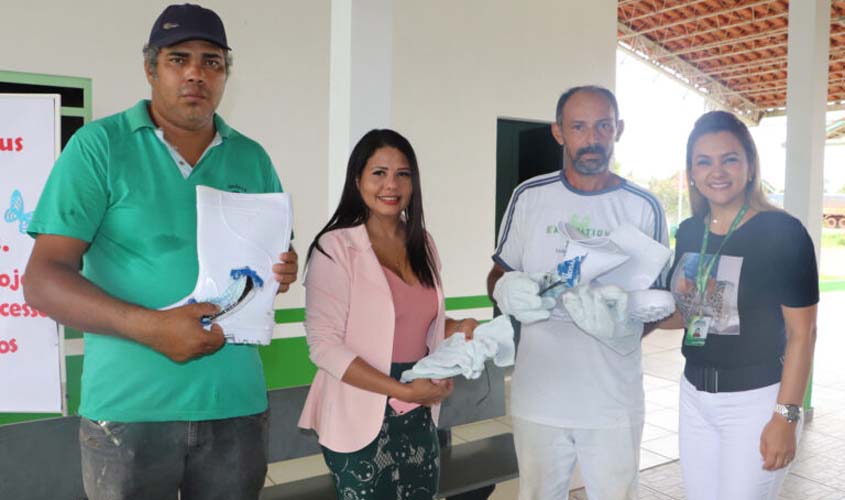 Novos kits para segurança do trabalho entregues ao Centro de Treinamento da Emater