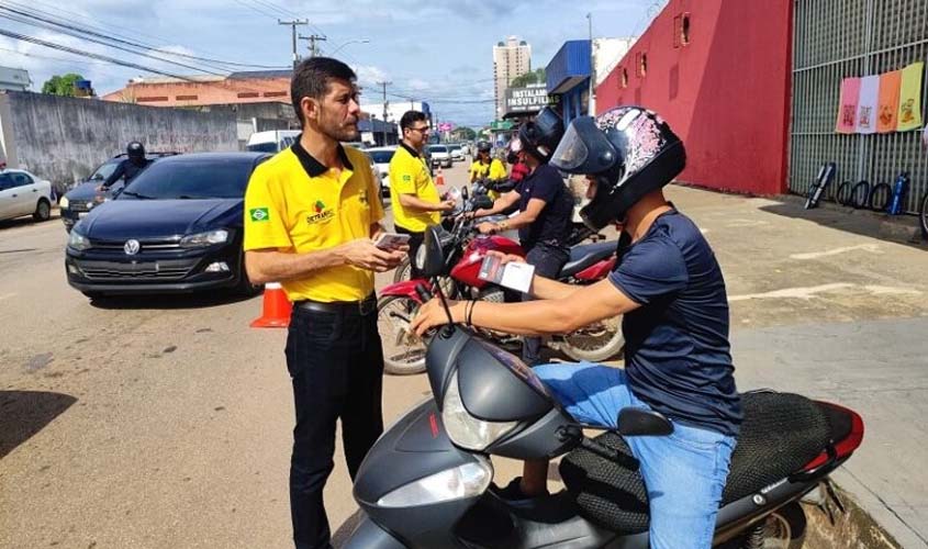 Ações educativas reforçam conscientização e segurança para o trânsito de Rondônia