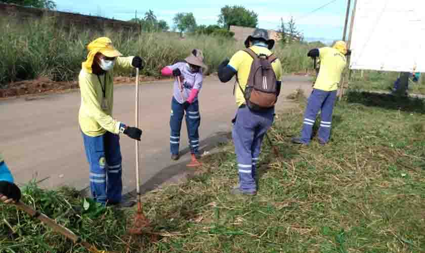 Mutirão de limpeza chega ao bairro São Francisco