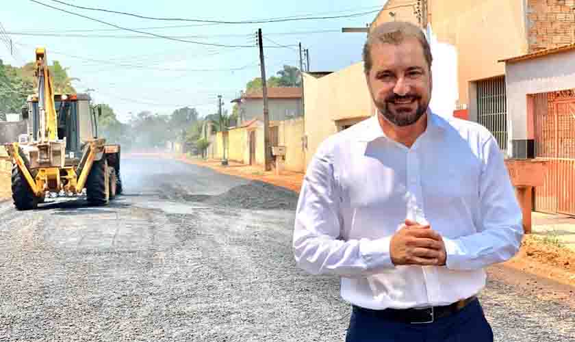 Hildon Chaves destaca avanço da pavimentação asfáltica em Porto Velho