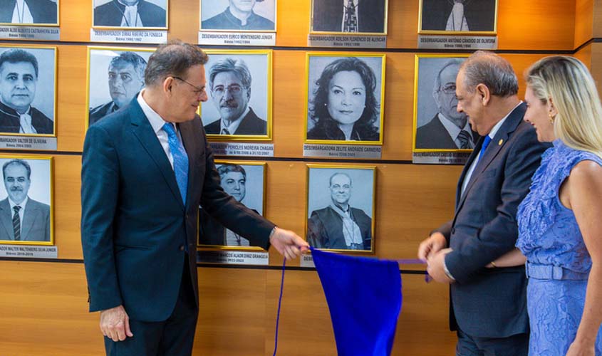 Desembargador Raduan Miguel Filho entra na Galeria de presidentes do TJRO