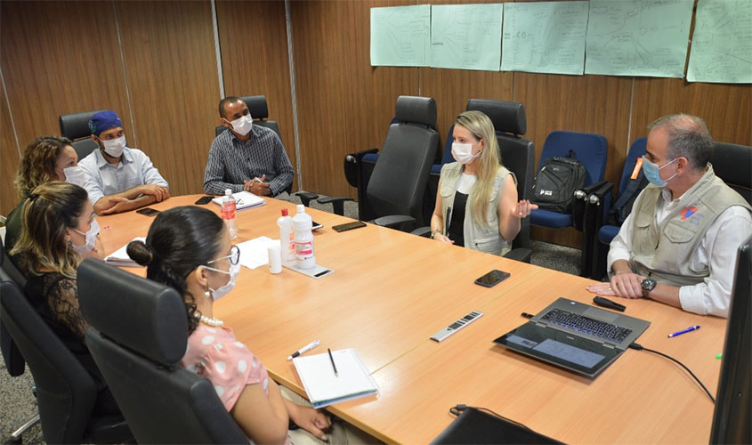 Equipe do Sírio-Libanês aborda estratégias durante reunião e elogia medidas do Governo de Rondônia no combate à Covid-19