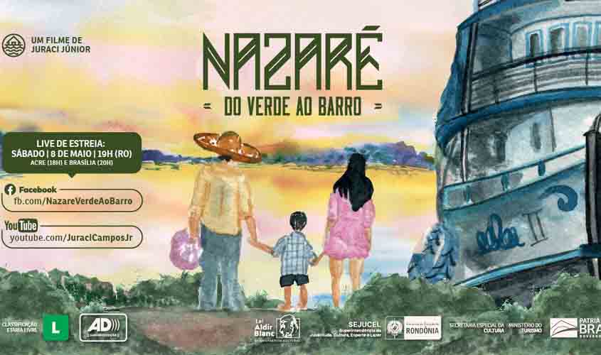 Programação de lançamento de filme sobre Nazaré conta com oficina de ilustração gratuita; inscreva-se