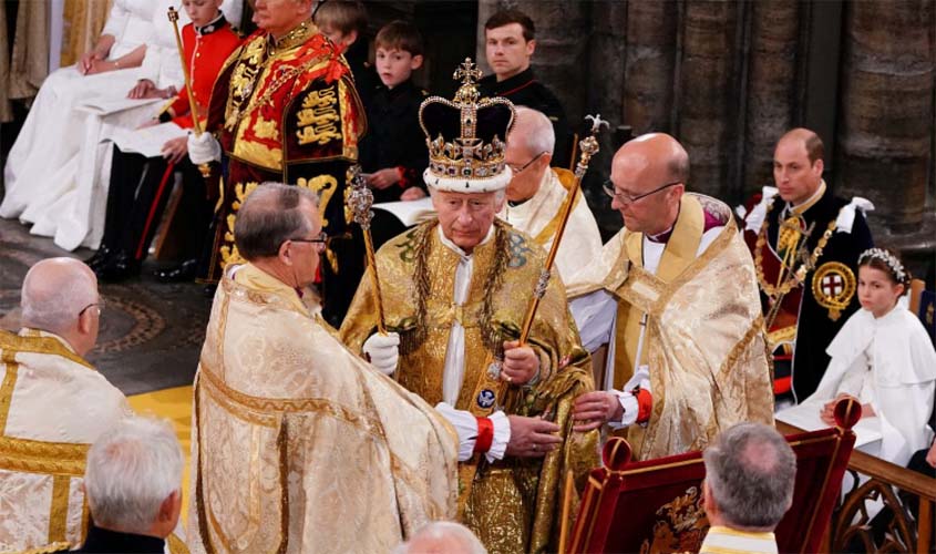 Rei Charles III é coroado neste sábado, em Londres