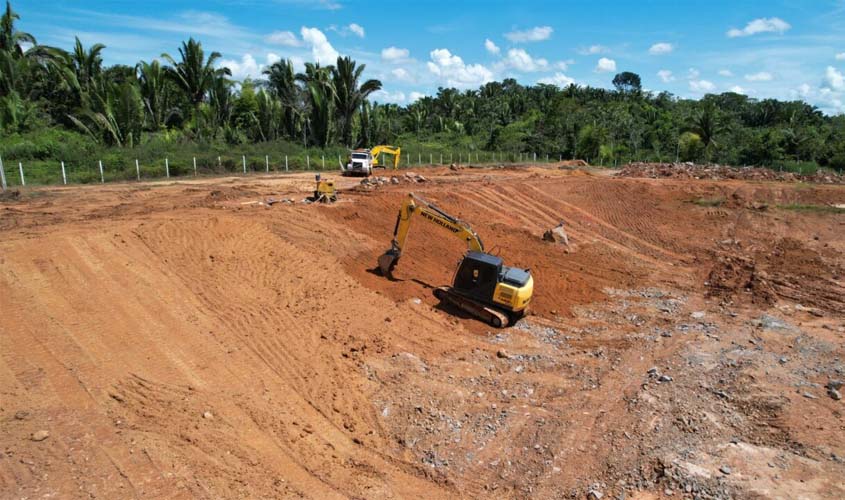 Obras da Estação de Tratamento de Esgoto avançam para a segunda etapa de execução