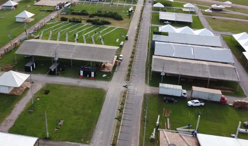 Infraestrutura reforça segurança na Rondônia Rural Show