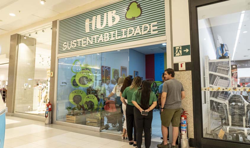 Prefeitura inaugura Hub de Sustentabilidade no Porto Velho Shopping