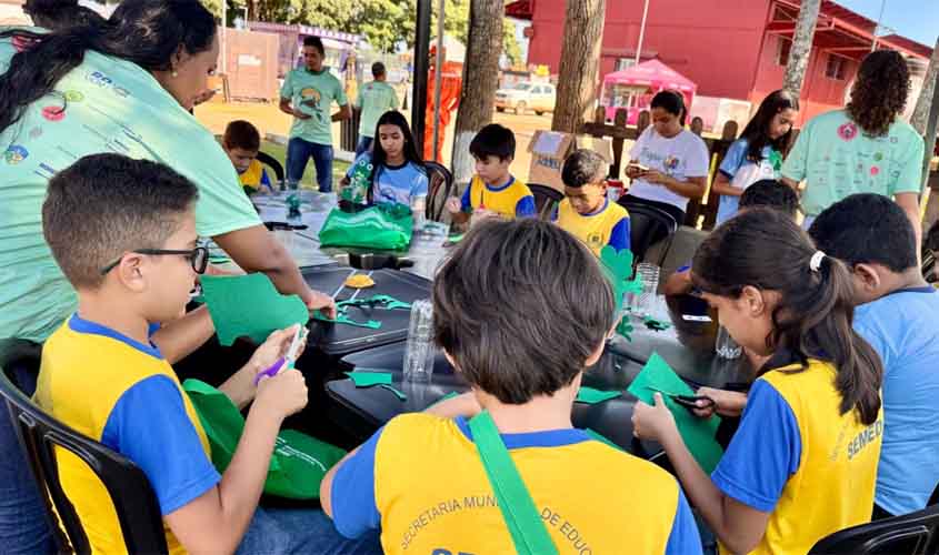 Prefeitura promove atividades educativas e sustentáveis no Dia Mundial do Meio Ambiente