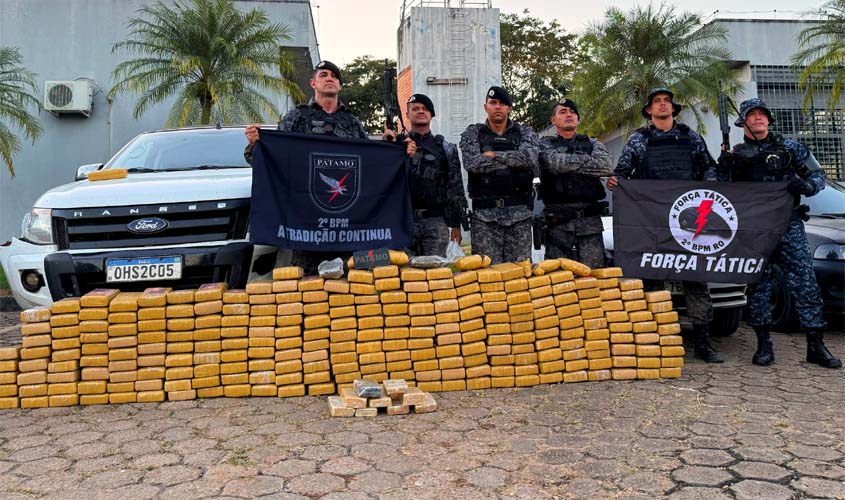 PM intensifica combate ao tráfico de drogas