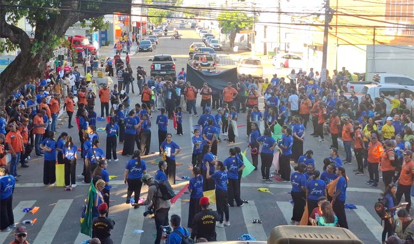 Marcha para Jesus reúne famílias e voluntários em Porto Velho