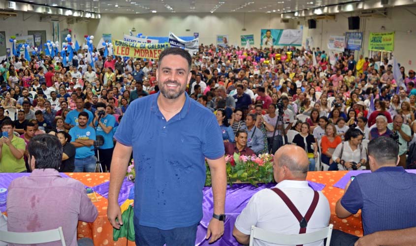 Convenção do Podemos confirma Léo Moraes como candidato a Deputado Federal