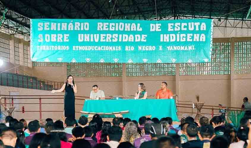 Indígenas evidenciam importância de criação da primeira Universidade Indígena no Brasil