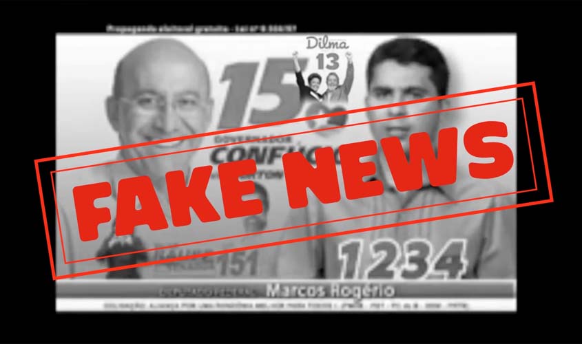 Falso vídeo de Lula apoiando Marcos Rogério é retirado do ar por ordem judicial