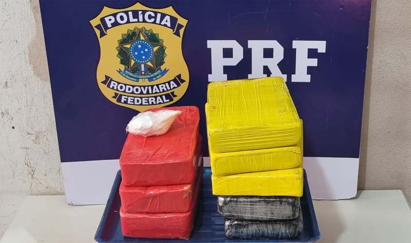 Em Rondônia, PRF registra três apreensões de drogas