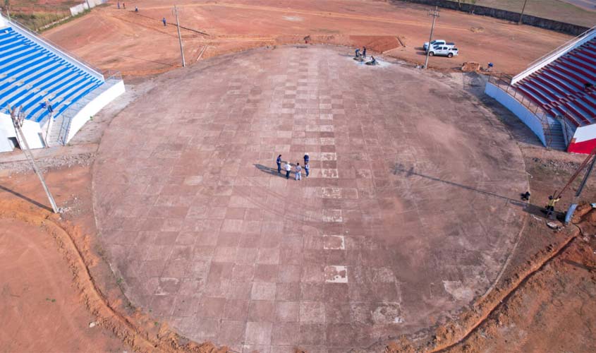 Seosp avança com obras de revitalização do Bumbódromo